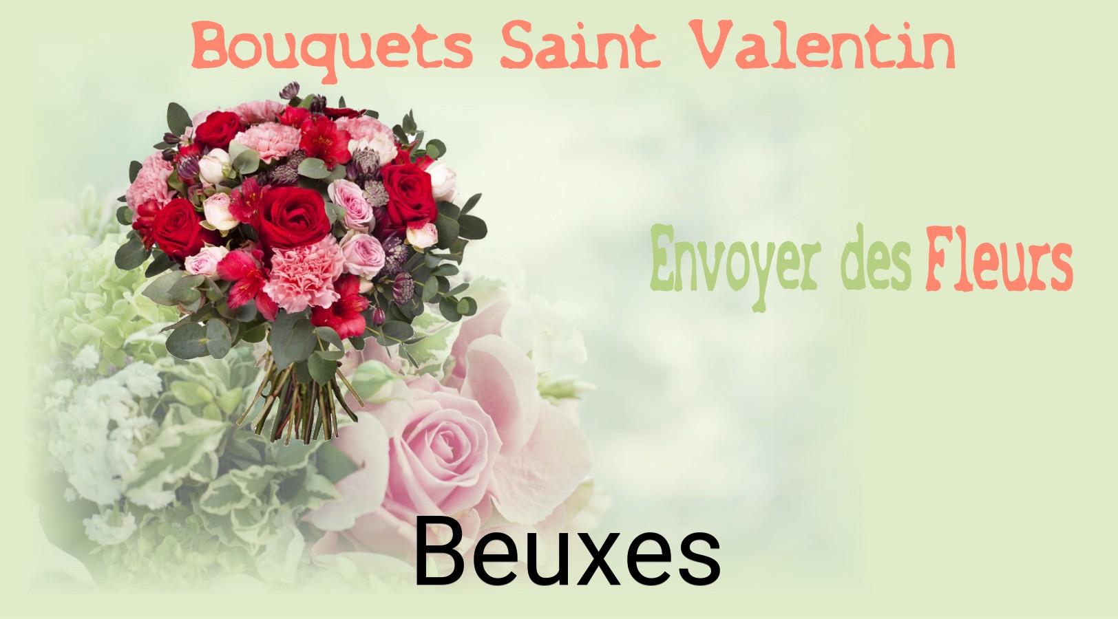Roses de Saint-Valentin livrées à Beuxes